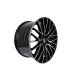 R21 Gloss Black + Chrome ( різноширокі ) Диски на Porsche Cayenne 958 2010-2014 року