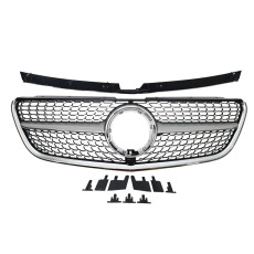 Решітка радіатора  ( Diamond Silver ) на Mercedes-Benz VITO-Class W447 2019-2023 року