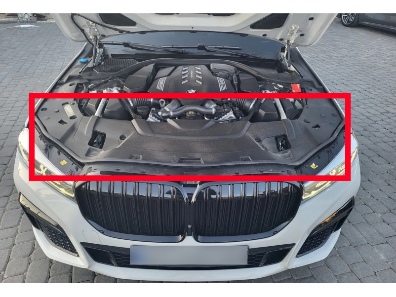 Шумоізоляція  ( центральний щиток моторного відсіку ) на BMW 7 Series G11 / G12 2019-2023 року