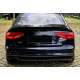 Спойлер Чорний глянець V2 на Audi A4 B8 2011-2015 року