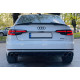Спойлер Чорний глянець V1 на Audi A4 B9 2015-2019 року