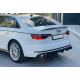 Спойлер Чорний глянець V1 на Audi A4 B9 2015-2019 року