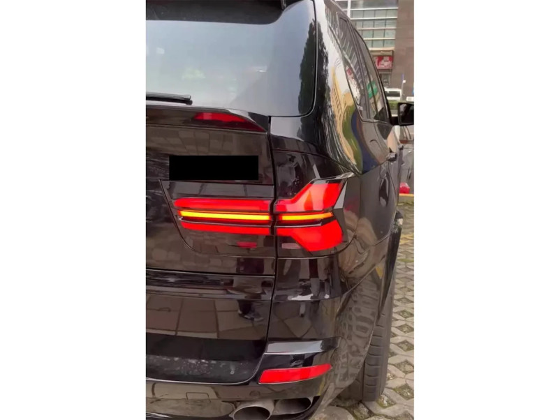 Задні ліхтарі  ( в стилі X5 G05 2023+ ) на BMW X5 E70 2010-2013 року