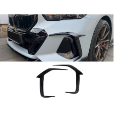 Тюнінг переднього бампера Чорний глянець  на BMW 5 Series G60 / G61 2023-2025 року