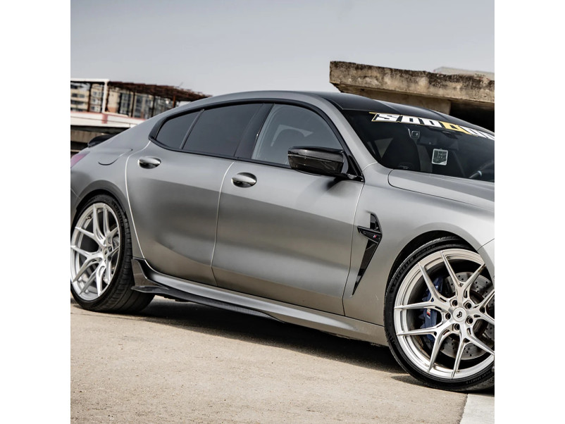 Леза на пороги ( Карбон )  Gran Coupe на BMW 8 Series G14 / G15 / G16 2018-2023 року