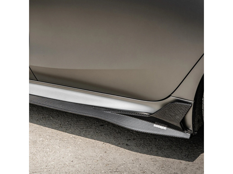 Леза на пороги ( Карбон )  Gran Coupe на BMW 8 Series G14 / G15 / G16 2018-2023 року