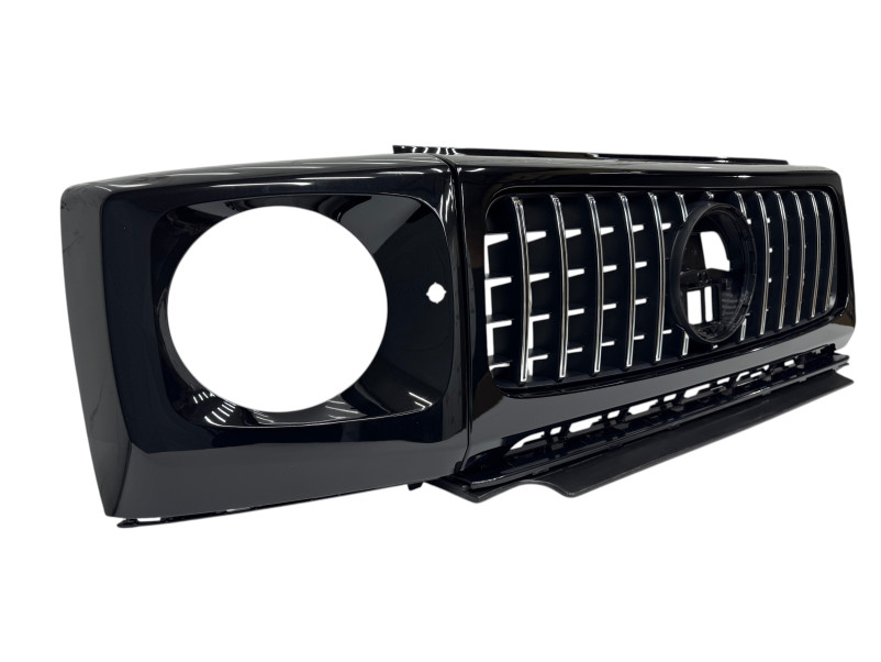 Решітка радіатора Chrome Black GT на Mercedes-Benz G-Class W465 2024-2026 року