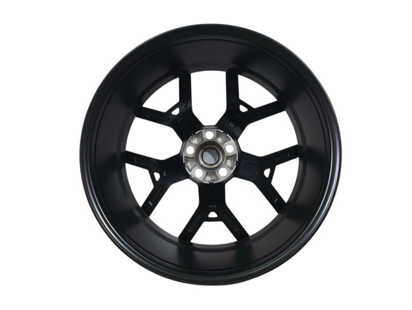 R22 Satin Black Диски ( одноширокі 9.5J ET45 ) на Land Rover Range Rover Sport L320 2005-2010 року