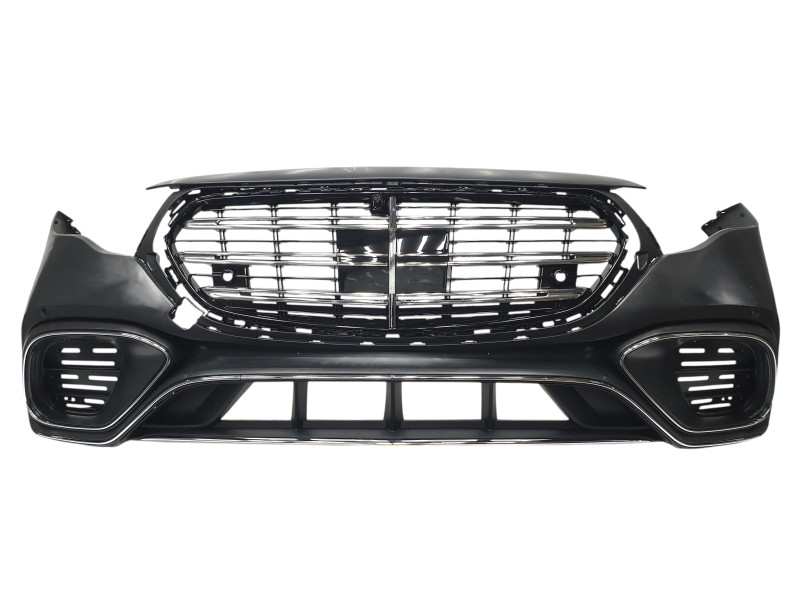 Передній бампер  ( стиль Mercedes W223 AMG-Line ) на Mercedes-Benz E-Class W214 2023-2026 року