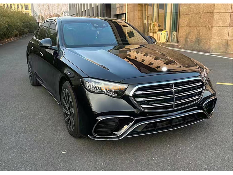 Передній бампер  ( стиль Mercedes W223 AMG-Line ) на Mercedes-Benz E-Class W214 2023-2026 року