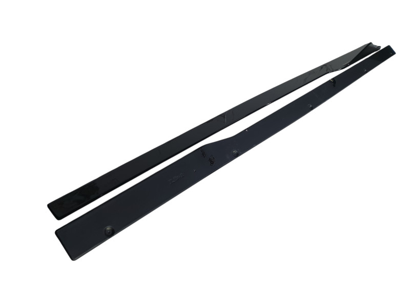 Леза на пороги Чорний глянець ( AC Style ) G14 / G15 на BMW 8 Series G14 / G15 / G16 2018-2023 року