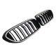 Ніздрі Чорний глянець LED ( Iconic Glow ) 2bar на BMW 5 Series G30 / G31 2017-2020 року
