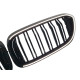 Ніздрі Чорний глянець LED ( Iconic Glow ) 2bar на BMW 5 Series G30 / G31 2017-2020 року