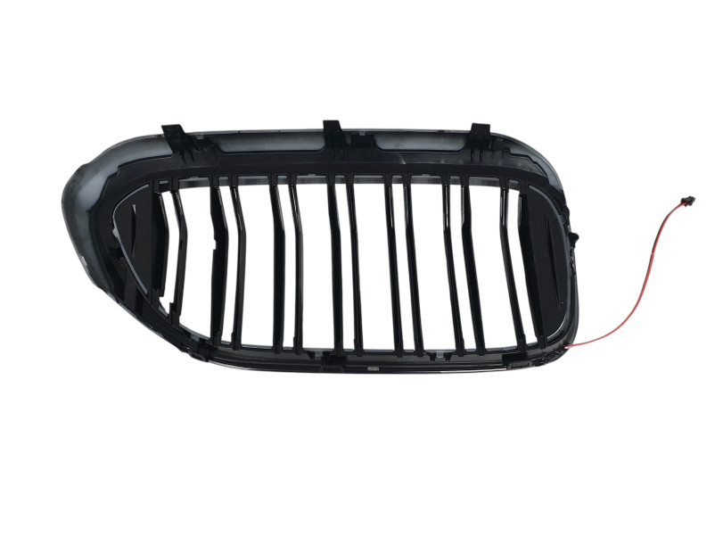 Ніздрі Чорний глянець LED ( Iconic Glow ) 2bar на BMW 5 Series G30 / G31 2017-2020 року