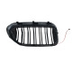 Ніздрі Чорний глянець LED ( Iconic Glow ) 2bar на BMW 5 Series G30 / G31 2017-2020 року