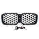 Ніздрі Чорний глянець LED ( Iconic Glow ) Diamond на BMW X3 G01 2022-2024 року