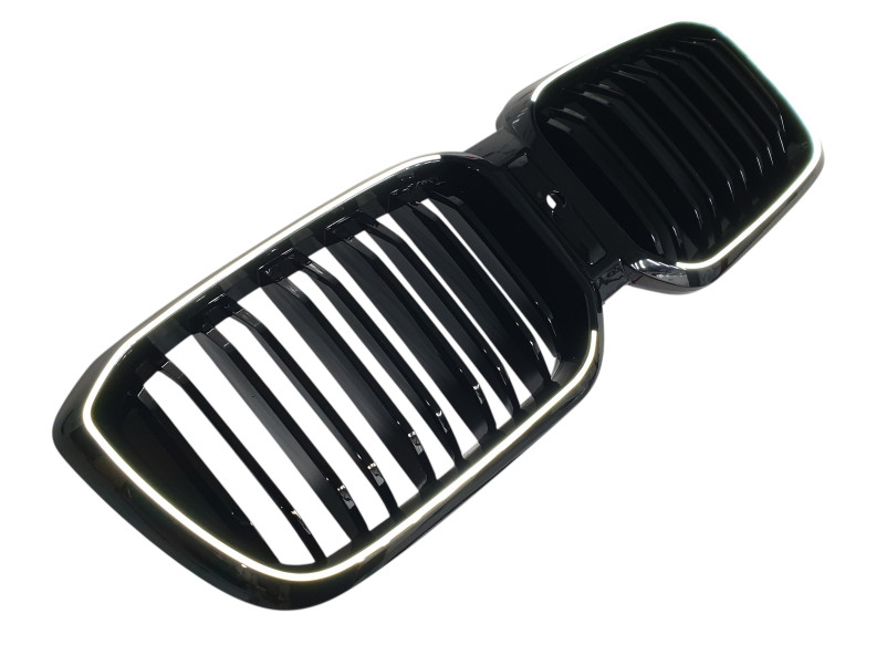 Ніздрі Чорний глянець LED ( Iconic Glow ) 2bar на BMW X3 G01 2022-2024 року