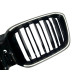 Ніздрі Чорний глянець LED ( Iconic Glow ) 2bar на BMW X3 G01 2022-2024 року