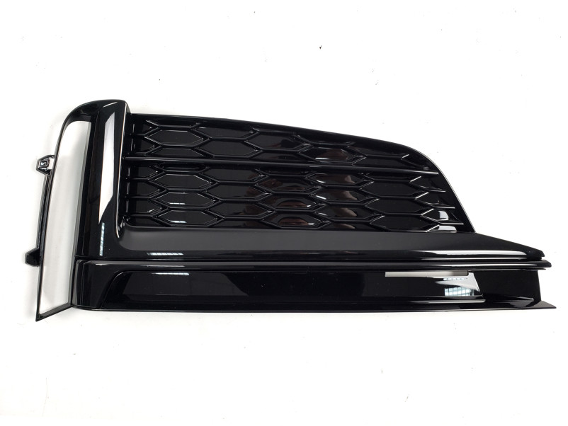 Решітки в бампер Full Black ( стиль S5 ) S-Line на Audi A5 B9 2016-2020 року