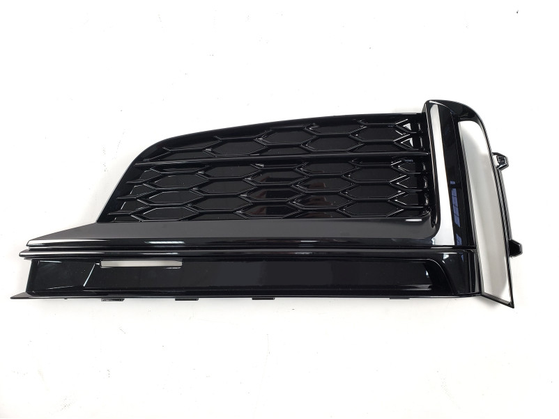 Решітки в бампер Full Black ( стиль S5 ) S-Line на Audi A5 B9 2016-2020 року