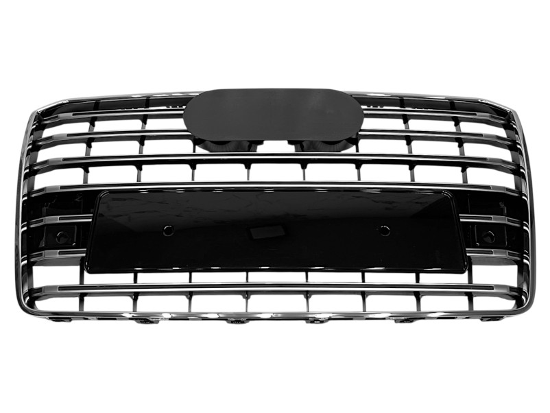 Решітка радіатора Chrome Black ( в стилі S8 ) на Audi A8 D4 2014-2017 року