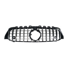 Решітка радіатора Chrome Black ( з міцем під камеру ) GT на Mercedes-Benz A-Class W177 2018-2022 року
