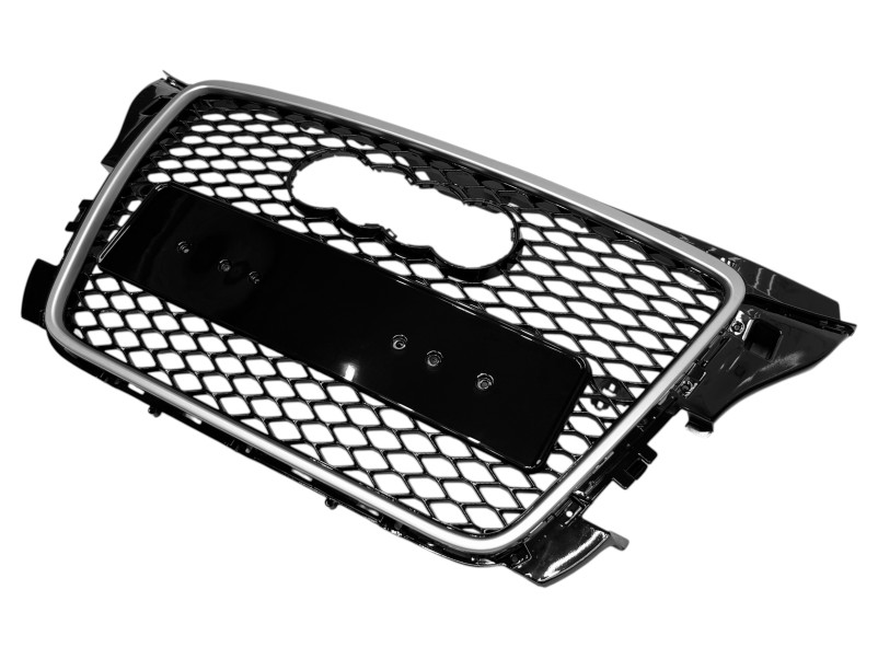 Решітка радіатора Black Silver ( в стилі RS3 ) на Audi A3 8P 2008-2012 року