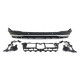Дифузор ( заднього бампера ) Silver Black / Chrome Pipe ( стиль GLE63 AMG ) на Mercedes-Benz GLE-Class W167 2018-2023 року
