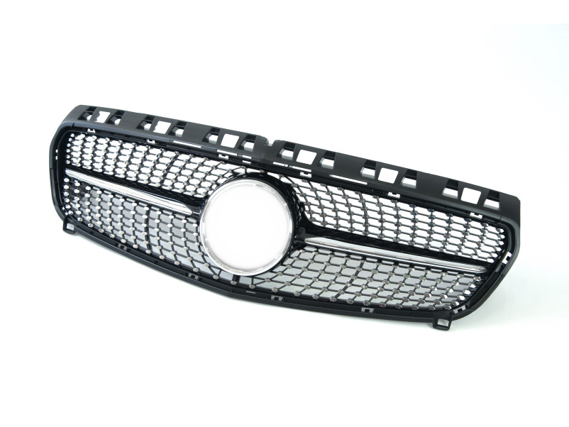 Решітка радіатора Black  Diamond на Mercedes-Benz A-Class W176 2012-2015 року