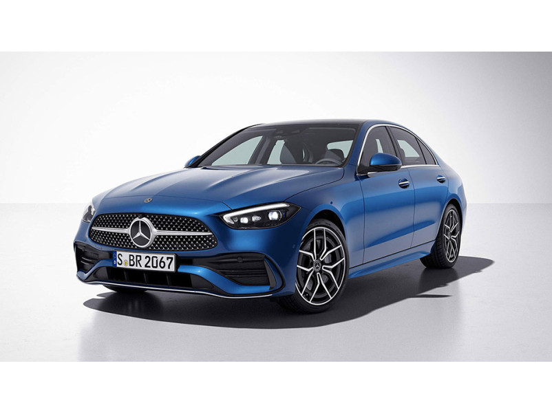 Решітка радіатора  ( GT Chrome Black ) AMG на Mercedes-Benz C-Class W206 2021-2026 року