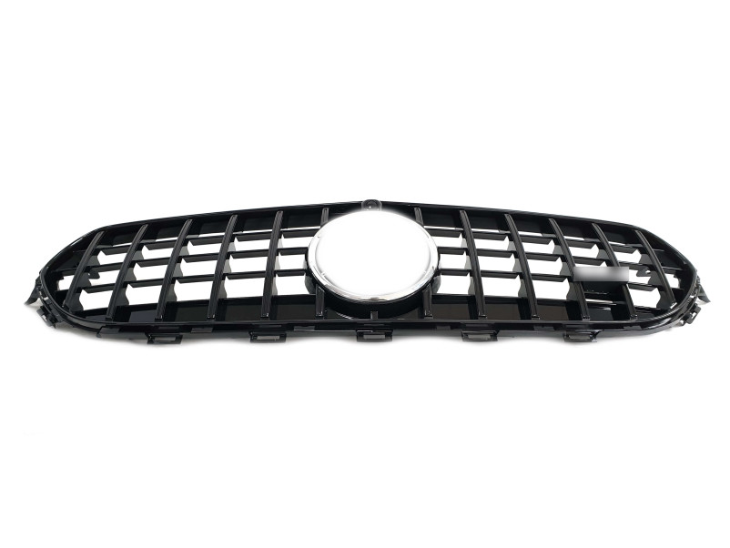 Решітка радіатора Full Black GT на Mercedes-Benz E-Class W213 2020-2023 року