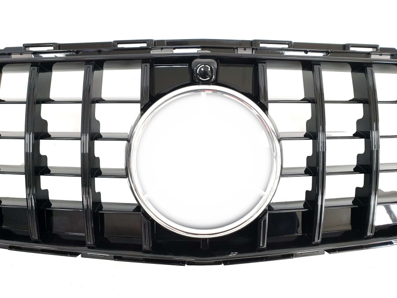 Решітка радіатора Full Black GT на Mercedes-Benz E-Class W213 2020-2023 року