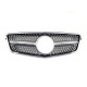 Решітка радіатора Silver Diamond на Mercedes-Benz E-Class W212 2009-2013 року