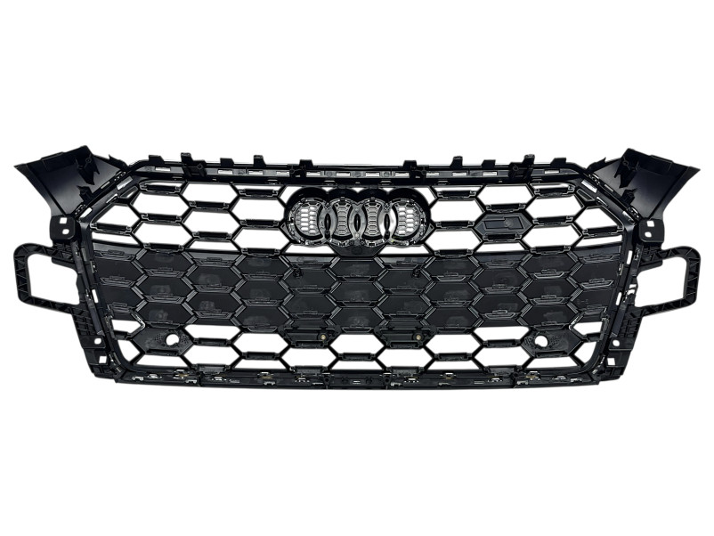 Решітка радіатора Chrome Black ( Matte ) ( в стилі S5 ) на Audi A5 B9 2020-2025 року