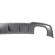 Дифузор ( заднього бампера ) Silver ( в стилі S3 00-00 ) Hatchback S-Line на Audi A3 8V 2016-2020 року
