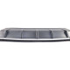 Дифузор ( заднього бампера ) Silver ( в стилі S3 00-00 ) Sedan на Audi A3 8V 2016-2020 року