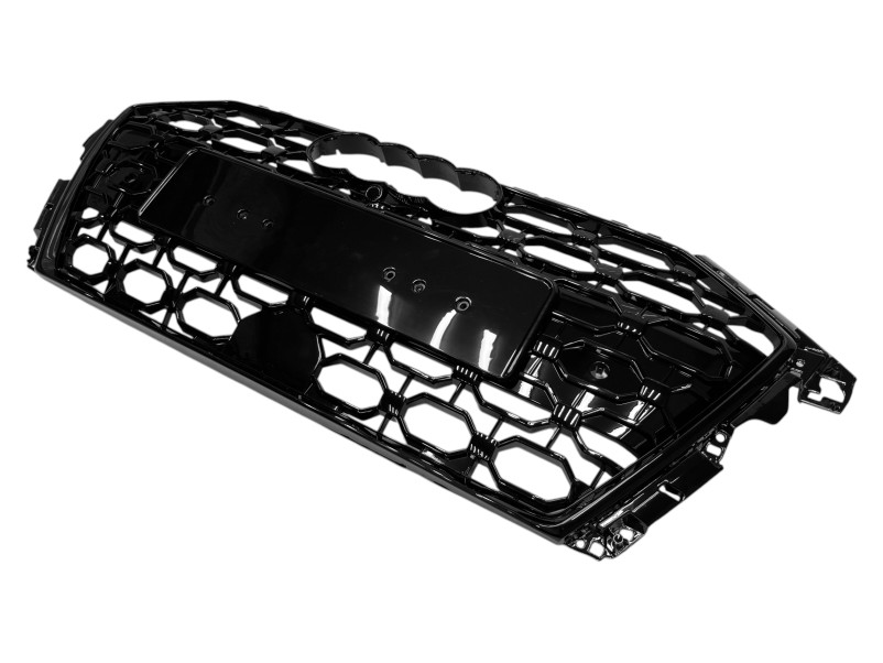 Решітка радіатора Full Black ( в стилі RS3 ) під радар на Audi A3 8Y 2020-2023 року