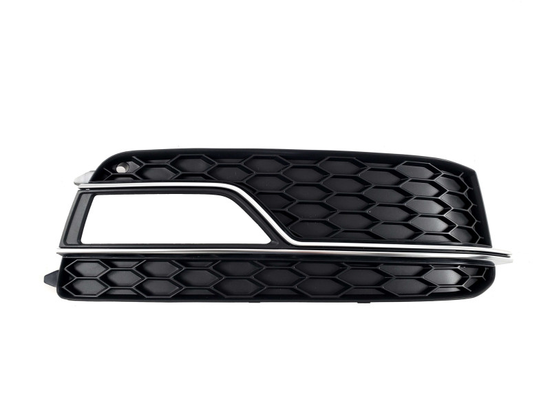 Решітки в бампер Black Silver ( S-Line під туманки ) S-Line на Audi A5 8T 2011-2016 року