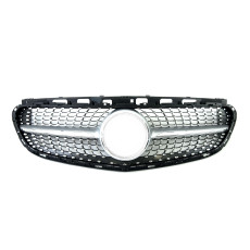 Решітка радіатора Silver Diamond на Mercedes-Benz E-Class W212 2013-2016 року