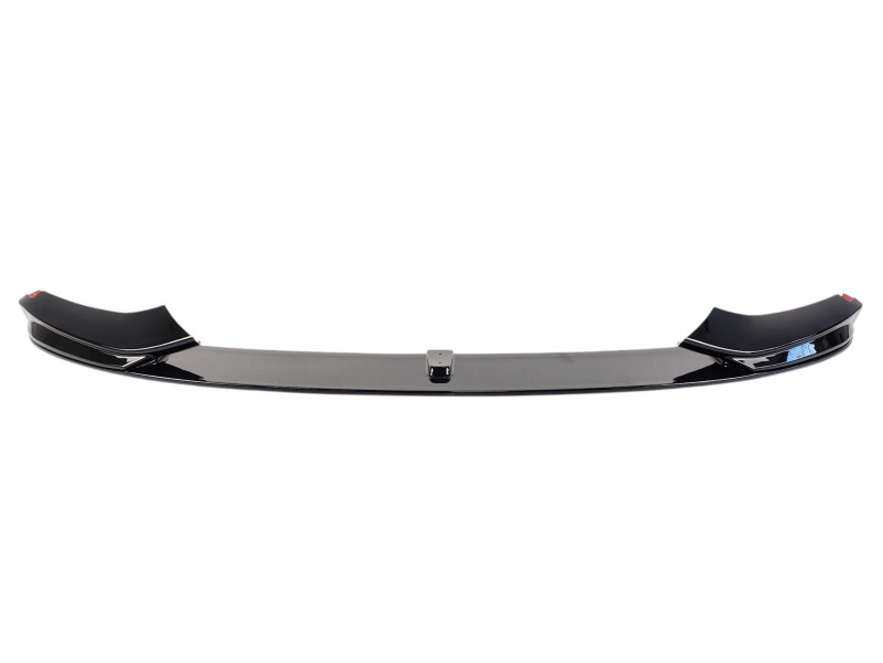 Губа ( переднього бампера ) Чорний глянець ( M-Performance ) V1 на BMW 4 Series F32 / F33 2013-2020 року