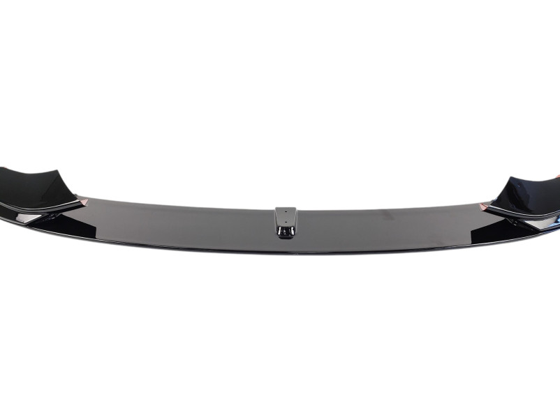 Губа ( переднього бампера ) Чорний глянець ( M-Performance ) V1 на BMW 4 Series F32 / F33 2013-2020 року