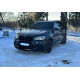 Губа ( переднього бампера ) Чорний глянець ( M-Performance ) на BMW X5 F15 2013-2018 року