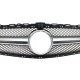 Решітка радіатора Silver ( з місцем під камеру ) AMG на Mercedes-Benz C-Class W205 2014-2018 року