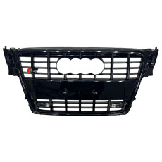Решітка радіатора Full Black ( в стилі S4 ) на Audi A4 B8 2007-2011 року
