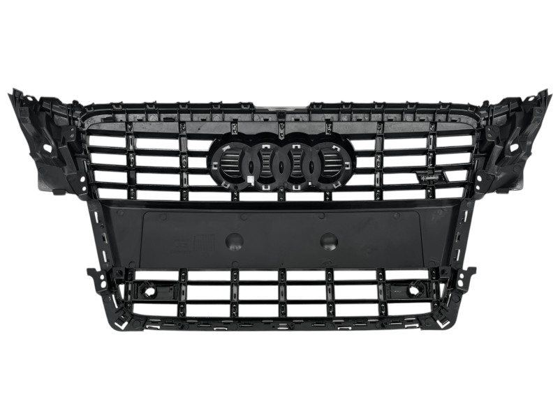 Решітка радіатора Full Black ( в стилі S4 ) на Audi A4 B8 2007-2011 року