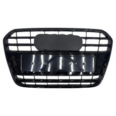 Решітка радіатора Full Black ( в стилі S6 ) на Audi A6 C7 2011-2014 року