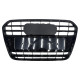 Решітка радіатора Full Black ( в стилі S6 ) на Audi A6 C7 2011-2014 року