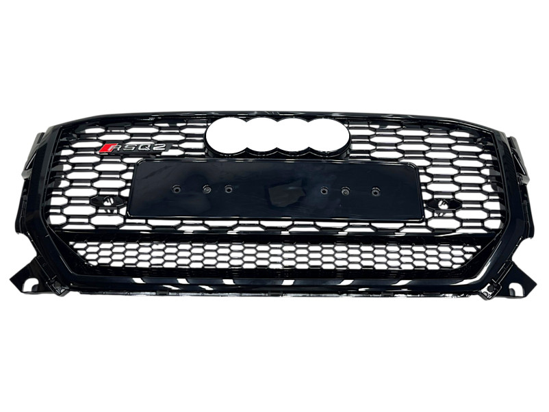 Решітка радіатора Full Black ( в стилі RSQ2 ) на Audi Q2 GA 2016-2020 року