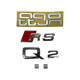 Решітка радіатора Full Black ( в стилі RSQ2 ) на Audi Q2 GA 2016-2020 року