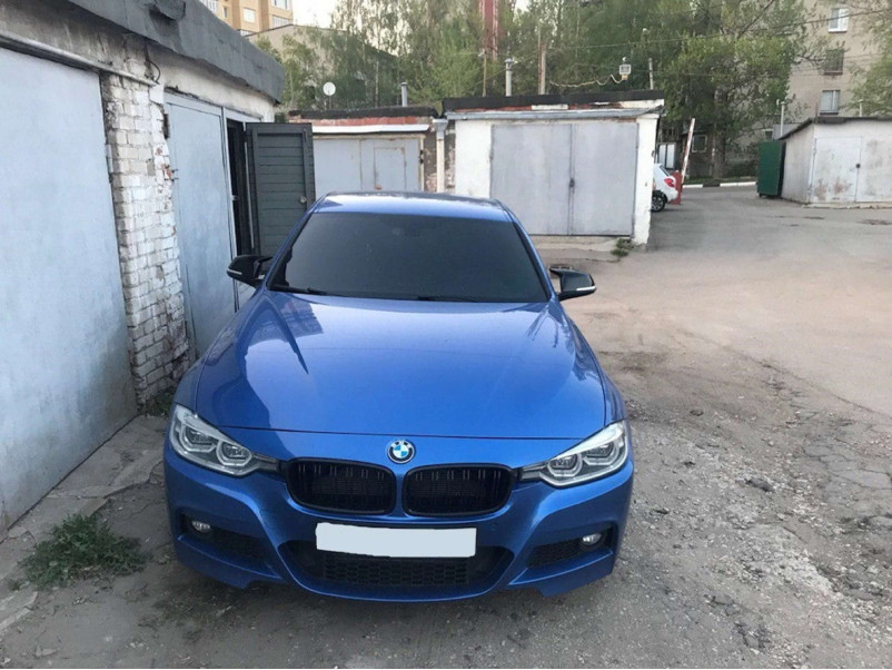 Накладки на дзеркала Чорний глянець ( M-Look ) на BMW 3 Series F30 / F31 2011-2018 року